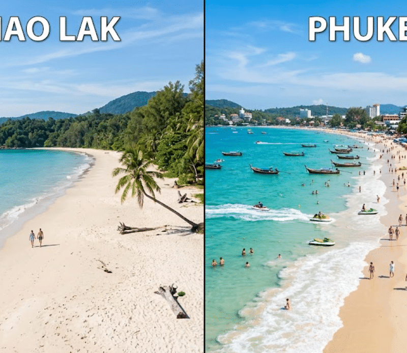 Khao Lak VS Phuket: which one to choose in the South of Thailande?
